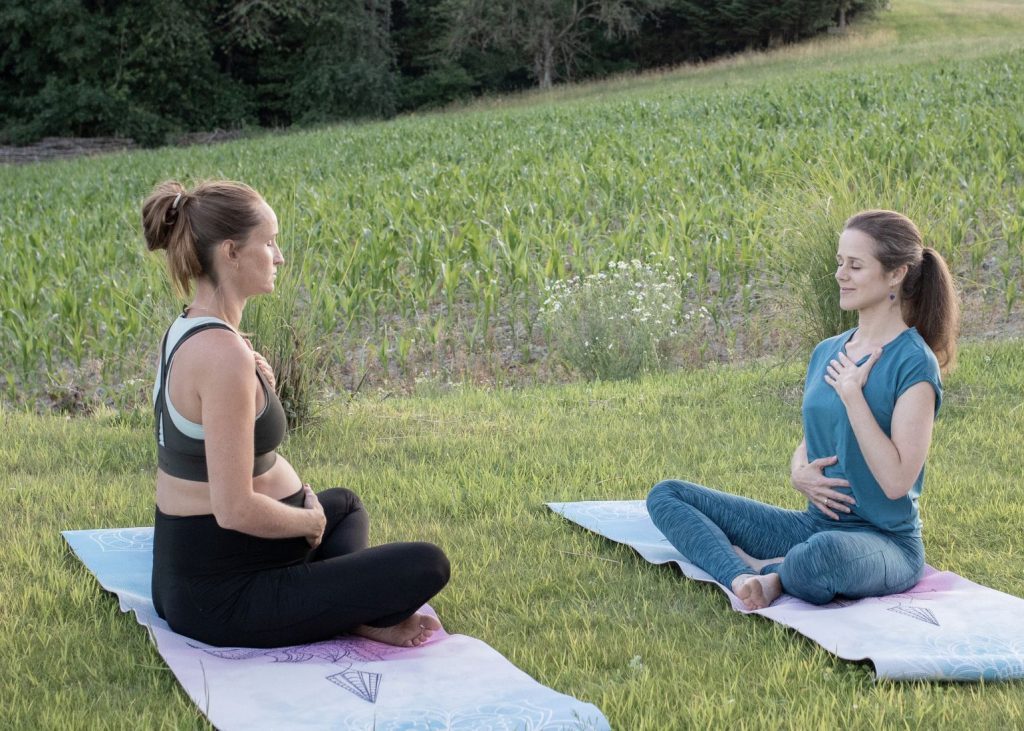 yoga privatstunde andrea leutgöb schwangere