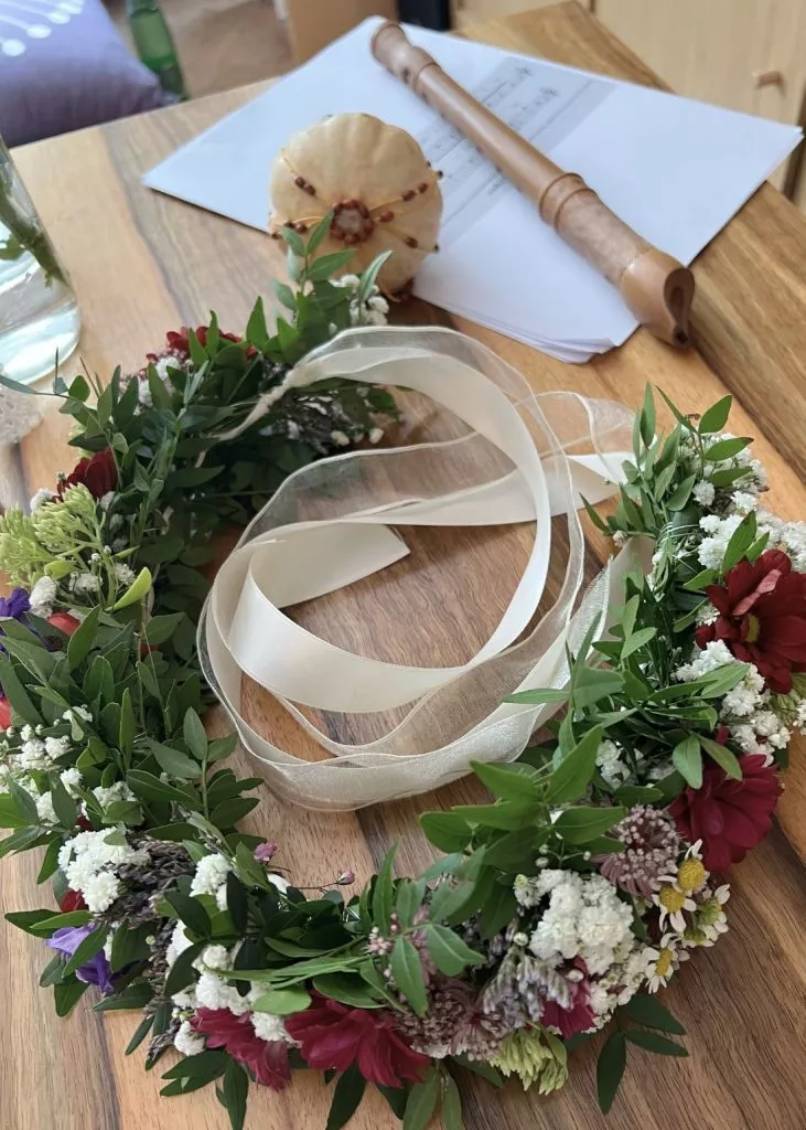 Blumenkranz Flöte Blessingway